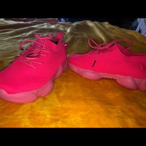 Hot Pink Sneakers